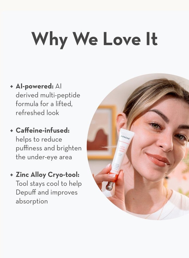Sonage A-Eye Peptide Serum: for Dark Circles, Puffiness, Under Eye Bags, Wrinkles & Fine Lines | Anti-aging Serum for Eyes - Image 4